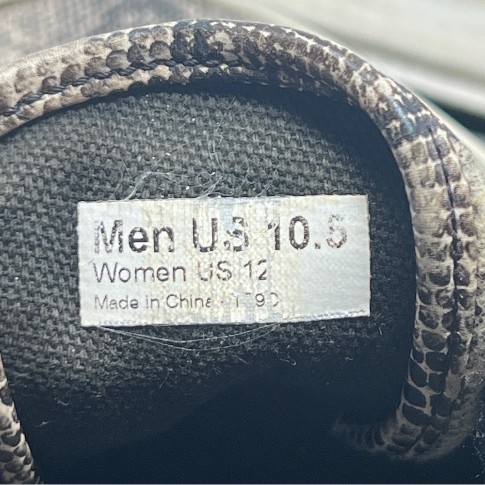 Vans Era Snakeskin Python Print Leather Low Top S… - image 6
